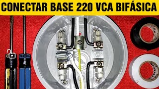 Instalar Base de Medidor 220 VCA BifásicaInstalaciones Eléctricas [upl. by Naples]