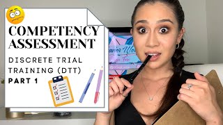 RBT COMPETENCY ASSESSMENT READINESS  DISCRETE TRIAL TRAINING PART 1 [upl. by Carisa]