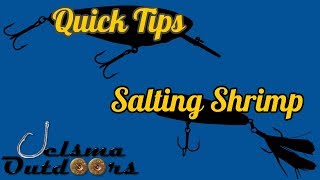 BEST BAIT EVER Salted Shrimp DIY How To [upl. by Leunamesoj72]