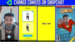 How To Change Cameos on Snapchat [upl. by Kamerman]