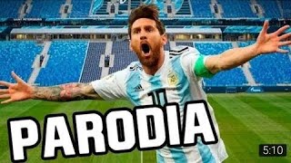 Canción Argentina vs Nigeria 21 Parodia DUKI  Si Te Sentis Sola [upl. by Sillek]