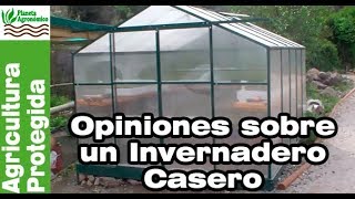 OPINIONES sobre un INVERNADERO CASERO 🌱 [upl. by Eecak783]