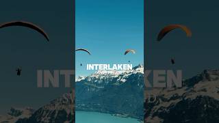 Interlaken Paragliding Funiculars amp Swiss Mountains [upl. by Bovill]