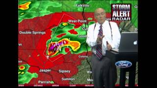 April 27 2011 Historic Tornado Outbreak  ABC 3340 Live Coverage 245pm1130pm [upl. by Ttoile]