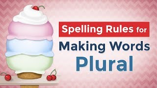 Teaching Spelling Rules for Making Words Plural [upl. by Eiramlehcar]