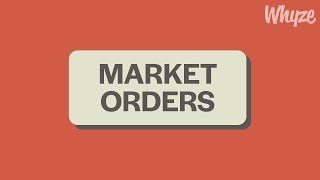 How To Buy And Sell Stocks Using Market Orders [upl. by Glad]