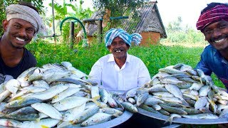 Traditional Fish Curry  Cooking Fish Recipe with Traditional Hand Ground Masala  Village Food [upl. by Josy493]