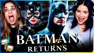 BATMAN RETURNS 1992 Movie Reaction  Michael Keaton  Michelle Pfeiffer  Danny DeVito [upl. by Amethyst]