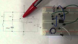 Ensamble de Circuito Monoestable con 555 [upl. by Threlkeld]