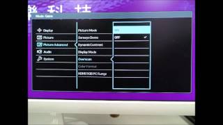 BenQ FAQ LCD monitorHow to turn on Overscan mode for LCD GW2760HM [upl. by Kester748]