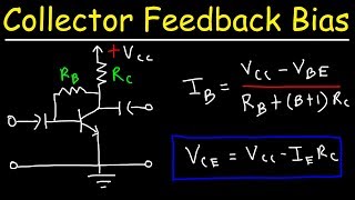 Collector Feedback Bias Circuit [upl. by Cerelly]