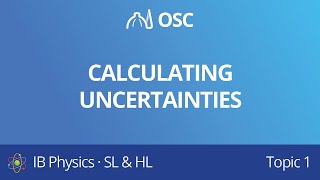 Calculating uncertainties IB Physics SLHL [upl. by Nagoh]