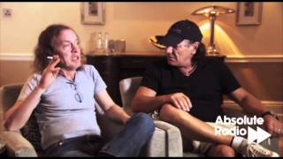 ACDC Interview  Angus Young and Brian Johnson [upl. by Ijies]