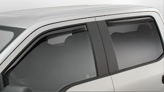 Ford F150 WeatherTech Side Window Deflector Installation [upl. by Babita]