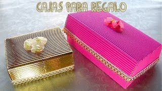 Cajas de regalo hechas con cartón │CandyBu [upl. by Yor667]