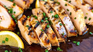 Perfect Juicy Grilled Chicken Recipe [upl. by Ecile188]