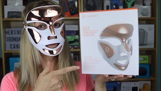 Handson review Dr Dennis Gross LED FaceWare Pro LED light therapy mask [upl. by Hanikahs509]