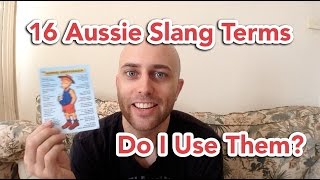 16 Aussie Slang Terms Do I Use Them  Learn Australian English [upl. by Vachil]