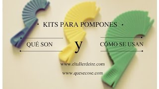 Cómo usar kits para pompones [upl. by Nosnor]