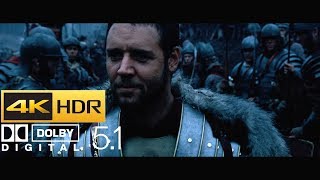 Gladiator  Opening Scene HDR  4K  51 [upl. by Eelinnej]