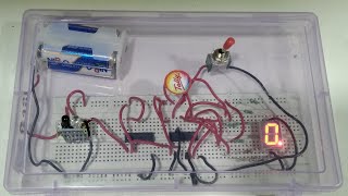 Itemobject counter using IR sensor and logic gates [upl. by Politi]