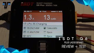 ISDT Q6 Plus Ladegerät Review  Test [upl. by Lexerd183]