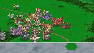 Brigandine The Legend of Forsena PSX Gameplay [upl. by Anytsyrk]