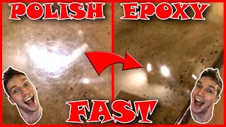 FASTEST METHOD How to Sand amp Polish Epoxy Resin [upl. by Atirahc805]