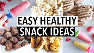 10 EASY HEALTHY SNACK IDEAS You NEED to try Low Cal Healthy Yum [upl. by Nylodnewg381]