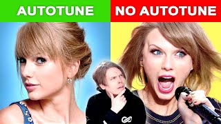 Autotune vs No Autotune Taylor Swift Maroon 5 amp MORE [upl. by Callas]