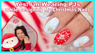 EASY amp FAST CHRISTMAS Nail Art Techniques❄️ [upl. by Baiss]