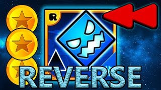 REVERSED Geometry Dash SubZero  All Levels 13 100 Complete All Coins Reverse [upl. by Lainey65]