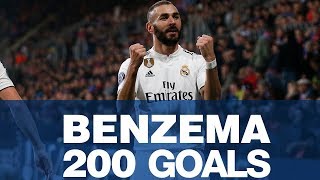 KARIM BENZEMA  200 Real Madrid goals [upl. by Calysta]