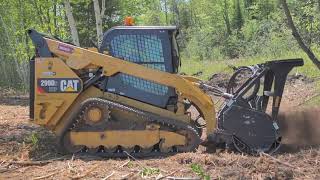 Cat Mulcher Attachment  Walk around and Demo [upl. by Anola]