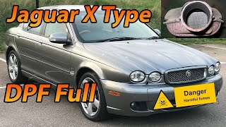 Jaguar X Type DPF Regeneration [upl. by Mayworm921]