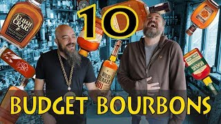 Top 10 Budgetish Bourbons according to whiskey lovers [upl. by Ttessil]