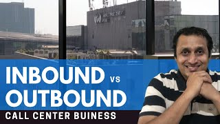 What is inbound and outbound call center  Difference  Call centre  Ameya Damle [upl. by Marchall]