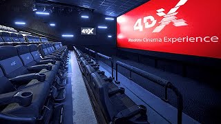 4DX Cinemas Next Generation  Motion Seats Wind Fog Lighting Bubbles Water amp Scents [upl. by Ecital]