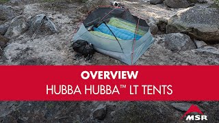 MSR® Hubba Hubba™ LT Backpacking Tent North America amp PacRim only [upl. by Comptom471]