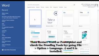 Microsoft Word Proofing Tools [upl. by Karole]