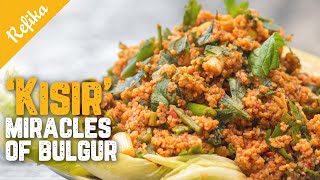 How to Make KISIR Turkish Version Of Tabbouleh  An Incredibly Delicious VEGAN Appetizer Recipe 🌱 [upl. by Marolda]