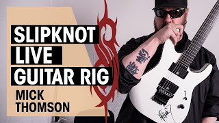 Slipknot Mick Thomson Guitar Rig  Interview Signature Jackson  Thomann [upl. by Dannye32]