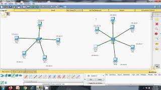 Cisco Packet Tracer Star Topology [upl. by Trebleda501]