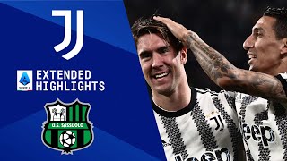 Juventus vs Sassuolo Extended Highlights  Serie A  CBS Sports Golazo [upl. by Strohbehn720]