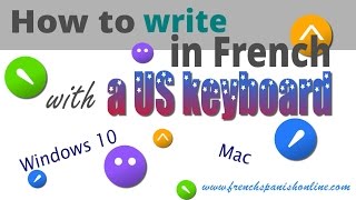 How to write in French with a US keyboard [upl. by Igor]