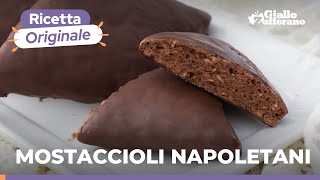 Mostaccioli napoletani RICETTA ORIGINALE [upl. by Ralf]