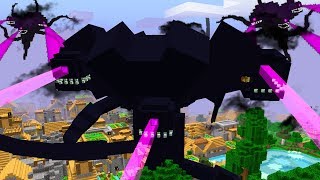 the final stage of the wither storm minecraft boss [upl. by Aneertak]