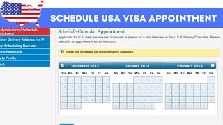 How to schedule USA Visa appointment online  Step by Step 2020 [upl. by Ahsiuqat256]