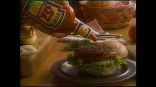 Heinz 57 Sauce  Television Commercial  1989 [upl. by Onin]