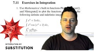 Mathematica Tutorial 32  Integration by Substitution [upl. by Asyal]